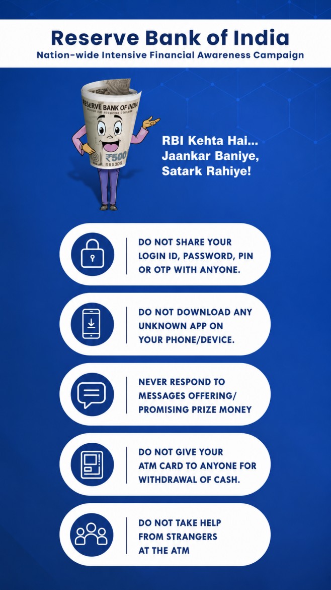 Pune Sahakari Bank cyber security awareness on mobile